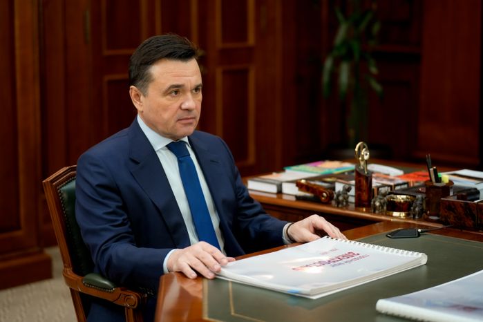 Андрей Воробьев обсудил с главой г.о. Электросталь важные для мунипалитета вопросы
