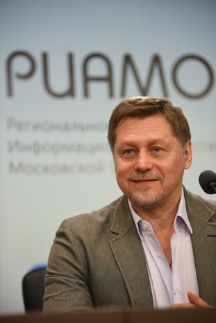 Пресс-конференция Гедиминаса Таранды в РИАМО