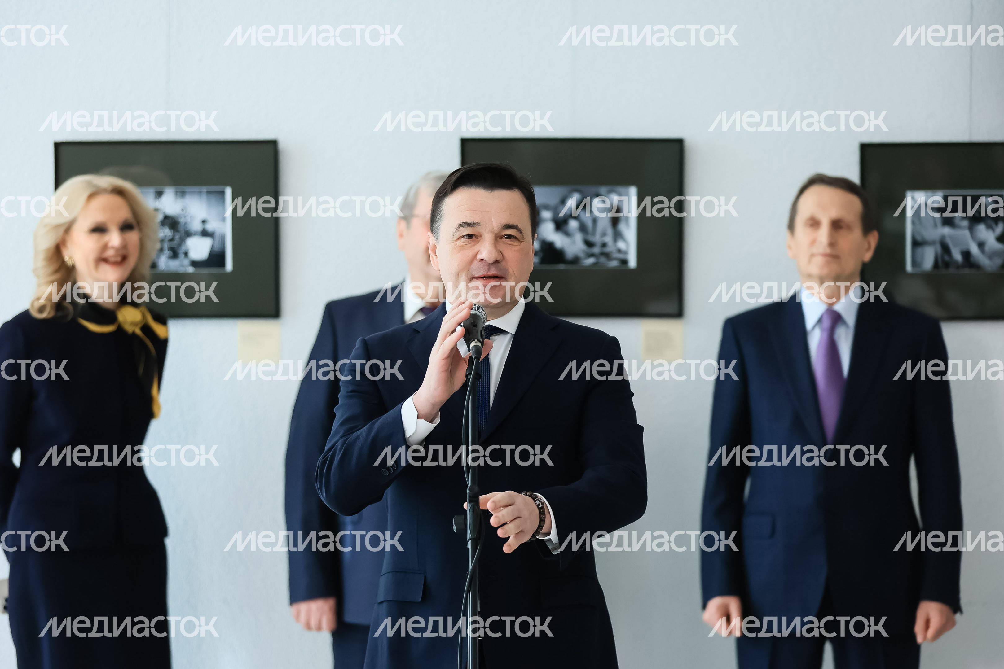 Церемония открытия нового здания Российского государственного архива кинофотодокументов с участием Губернатора Подмосковья