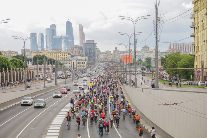 Велопарад в Москве