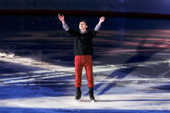 Алексей Ягудин на ледовом шоу «Чемпионы» Ильи Авербуха в Волоколамске