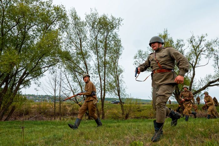 XIX Военно-исторический фестиваль "Огненная дуга" в Ступино