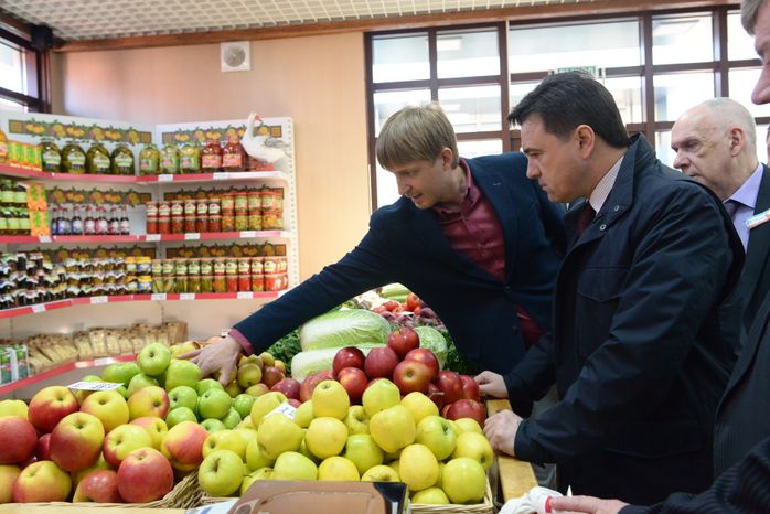 Открытие спецмагазина «Крымское подворье» в Одинцово