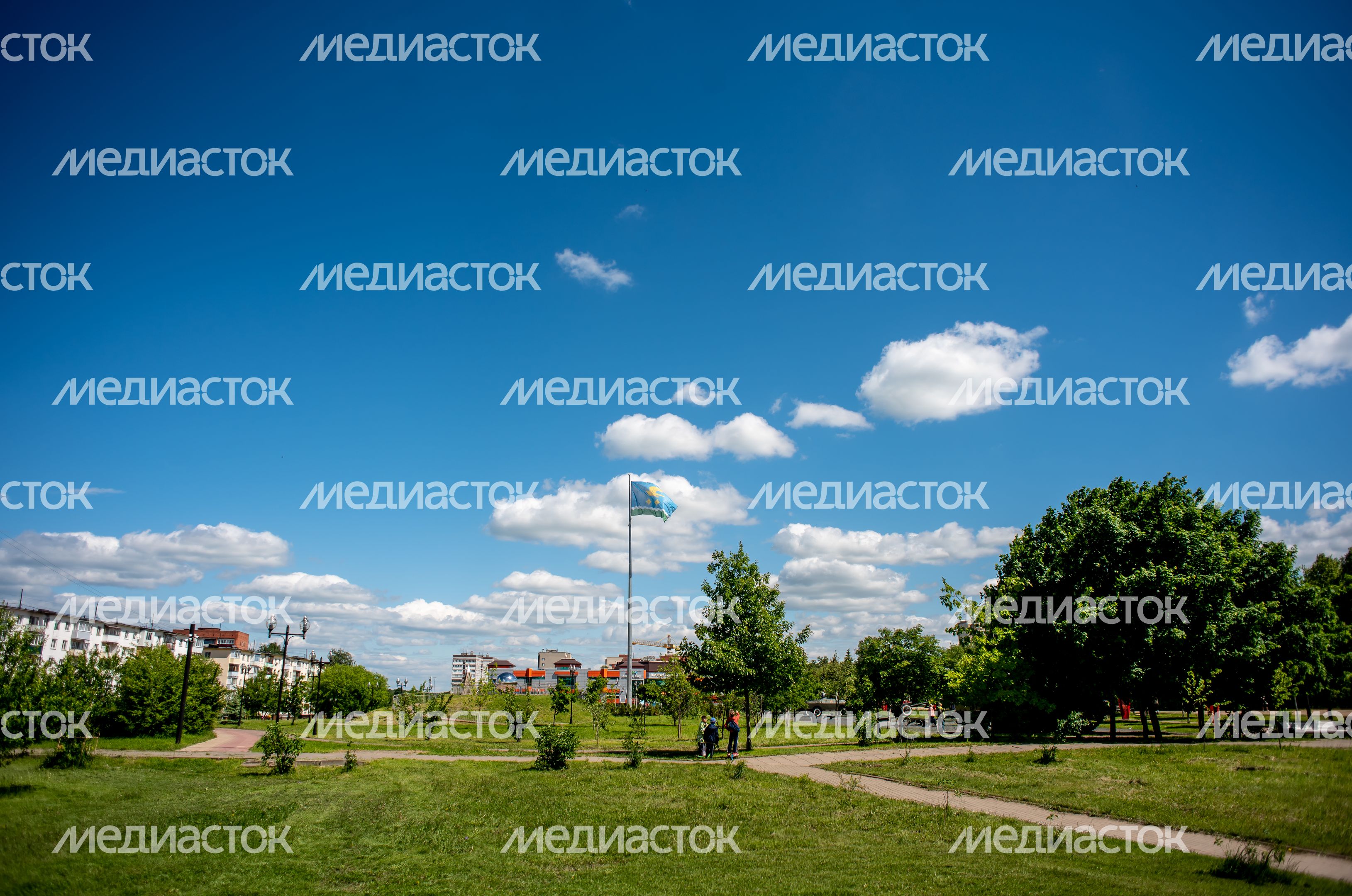 Летние виды города Ступино