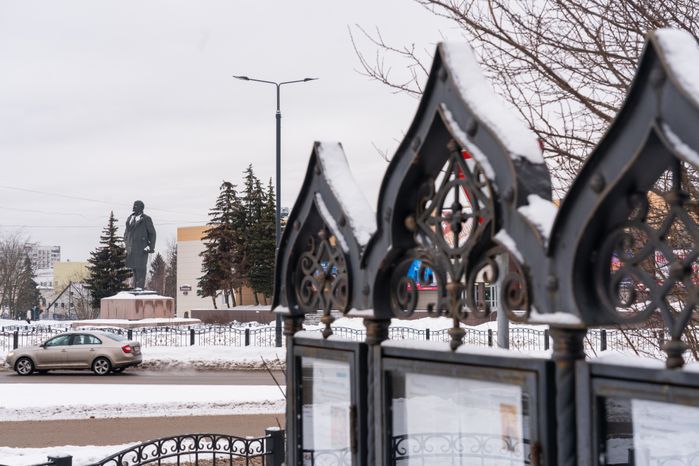 Краснознаменск. Виды города. Зима