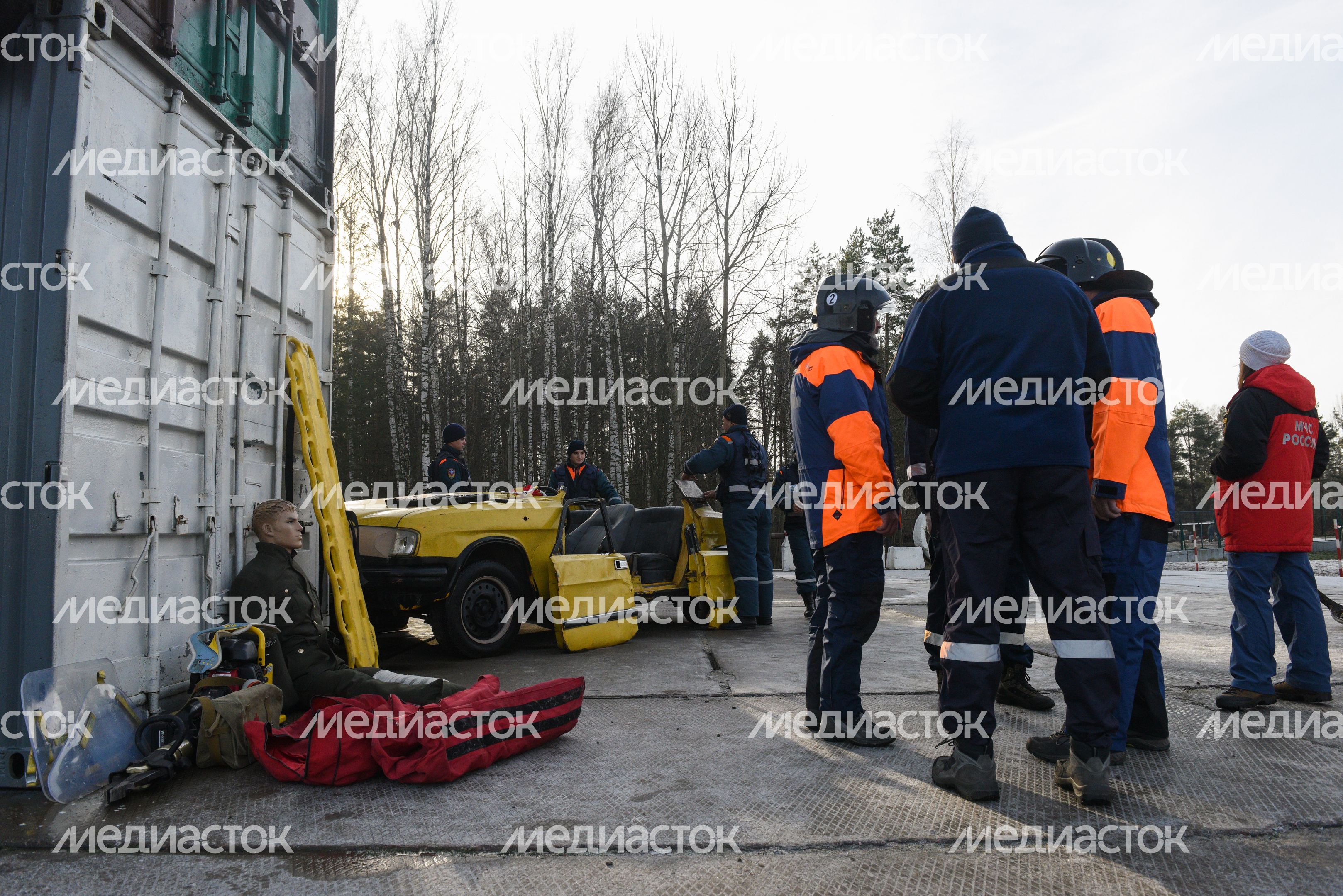 Подтверждение квалификации спасателей международного класса
