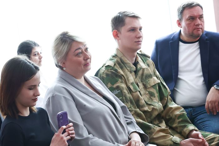 «Урок мужества» с участием Губернатора Подмосковья в Климовске