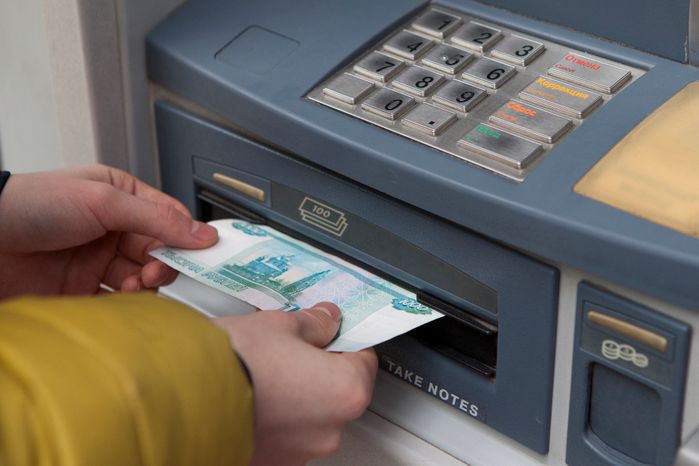 Работа банкомата