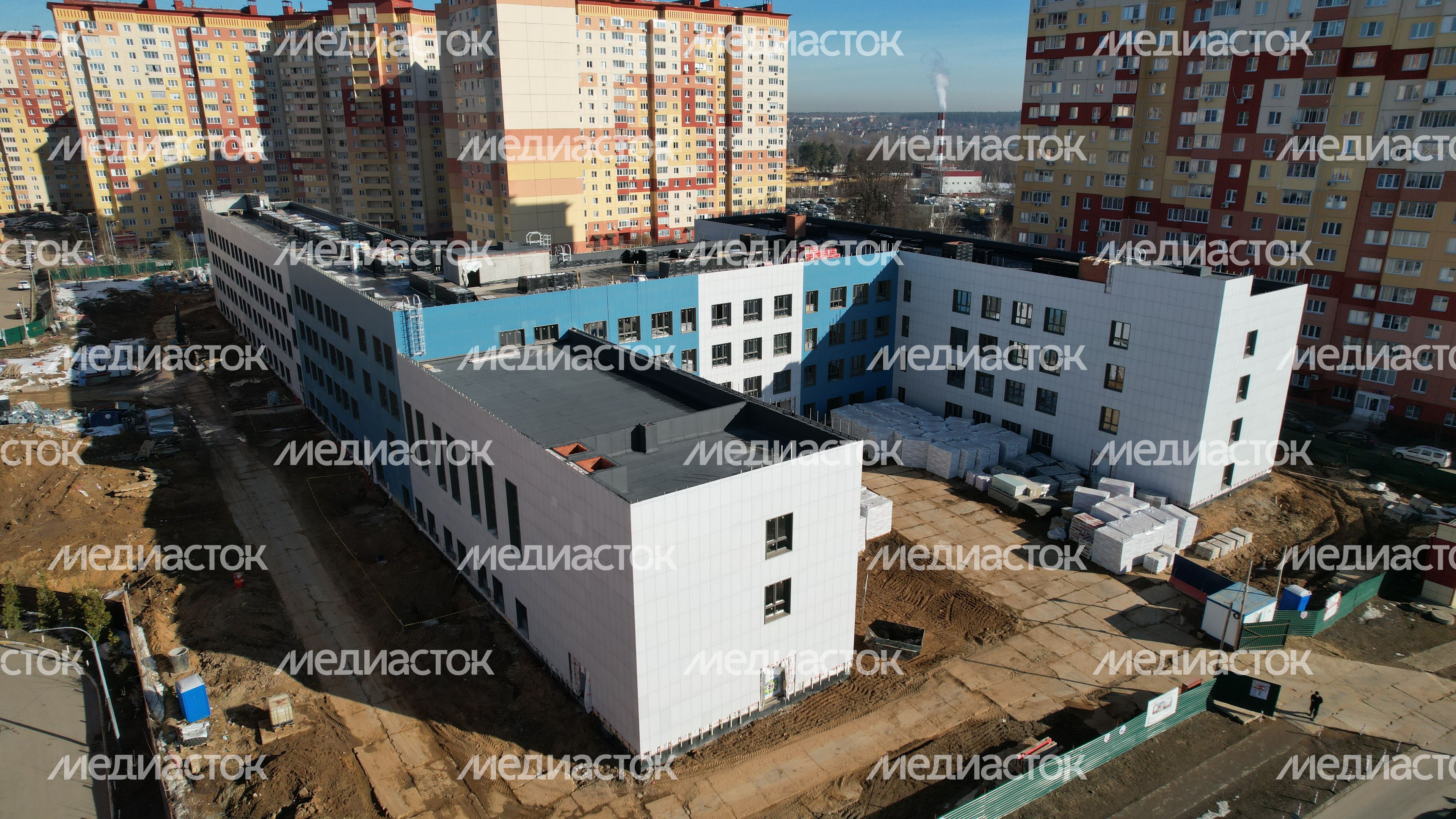 Строительство школы на 1100 мест в ЖК "Новые Островцы"