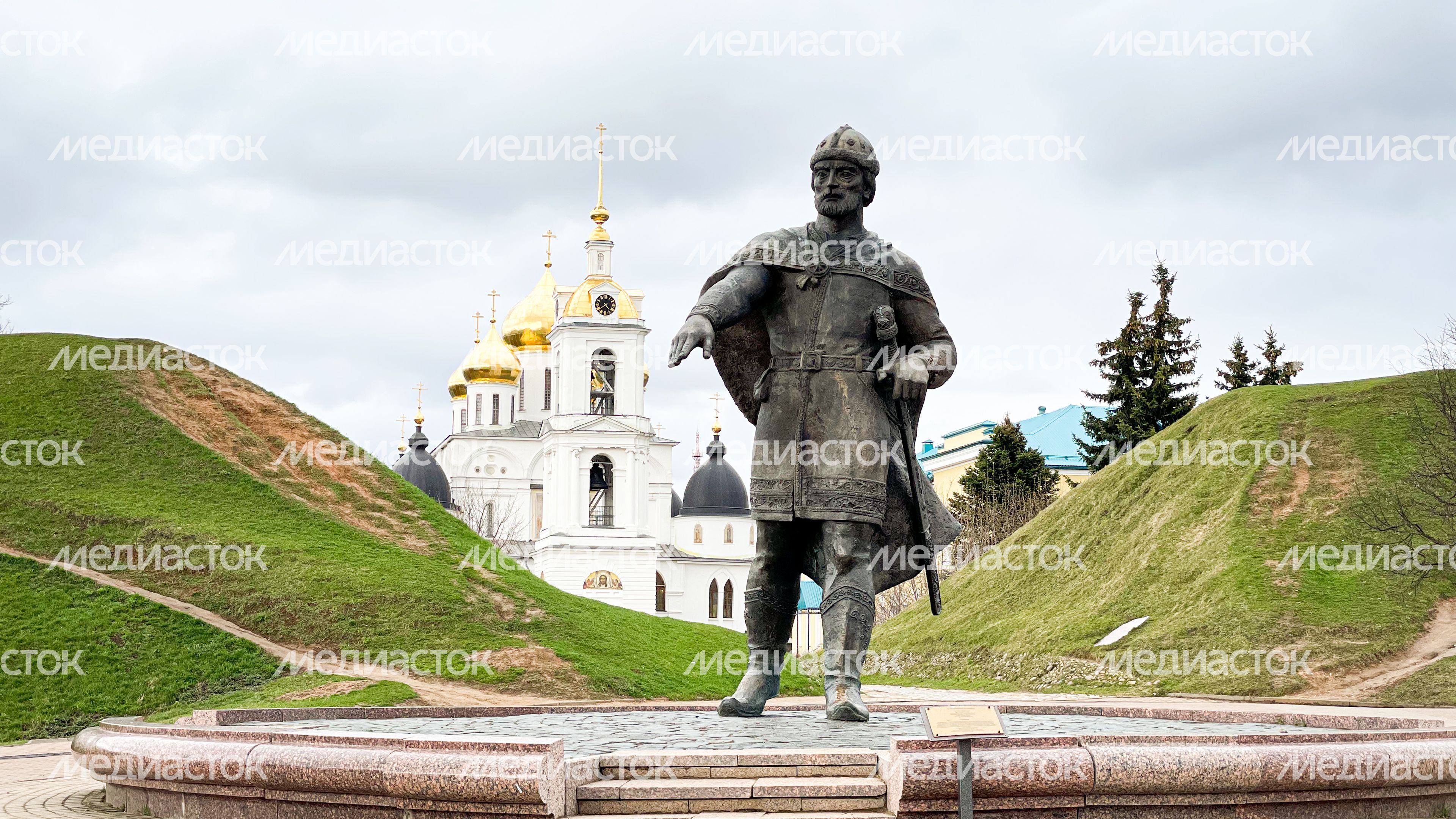 Весенние виды города Дмитров