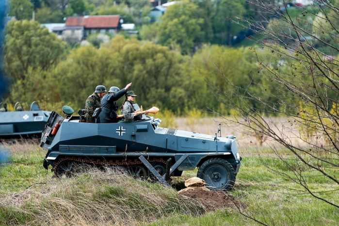 XIX Военно-исторический фестиваль "Огненная дуга" в Ступино