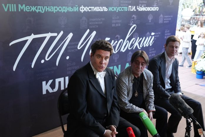 Денис Мацуев, Юрий Башмет и Василий Кузнецов на фестивале искусств
