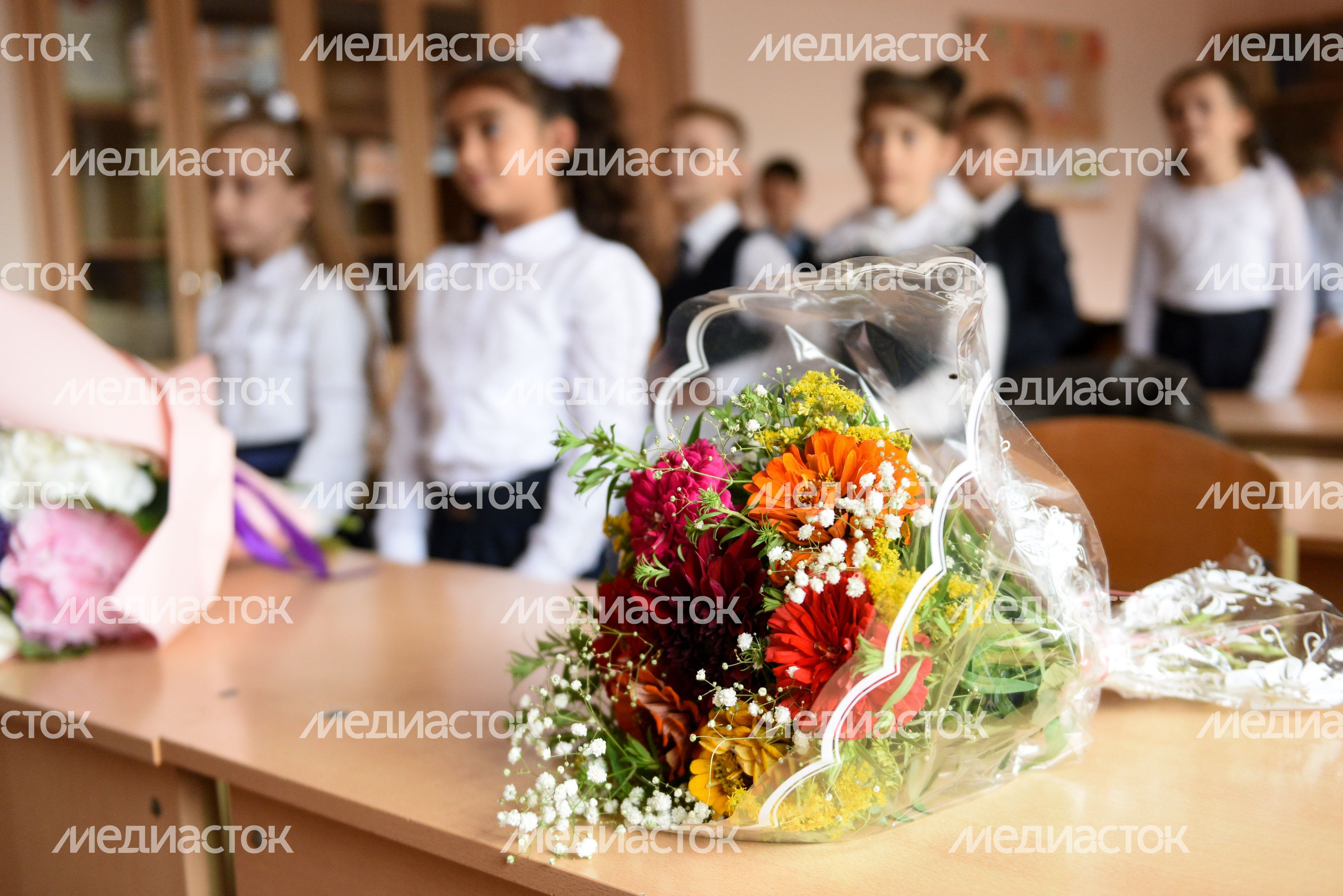 День знаний в общеобразовательной школе № 8 в городском округе Балашиха