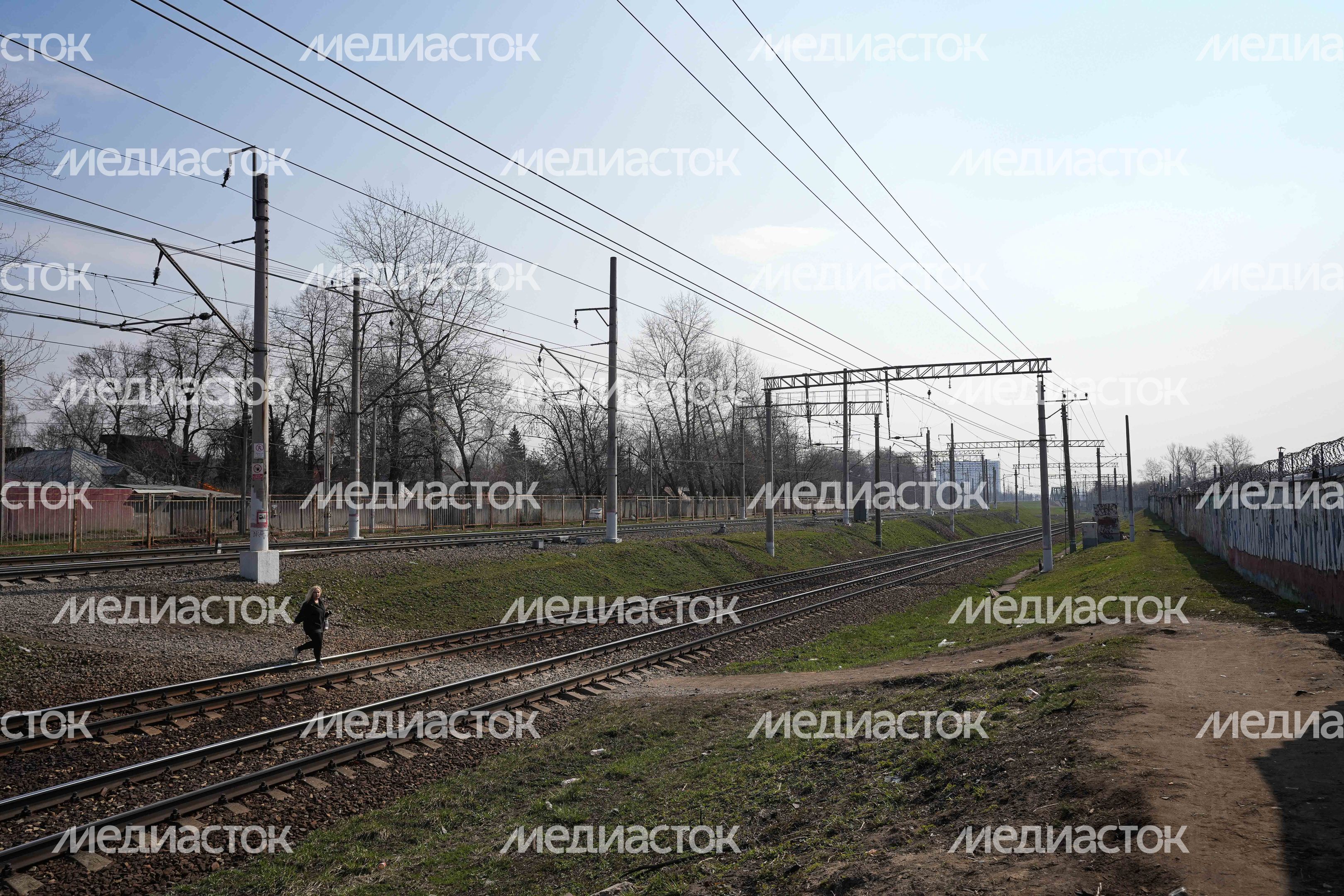 Проверка строительства пешеходного перехода в Люберцах Губернатором Подмосковья