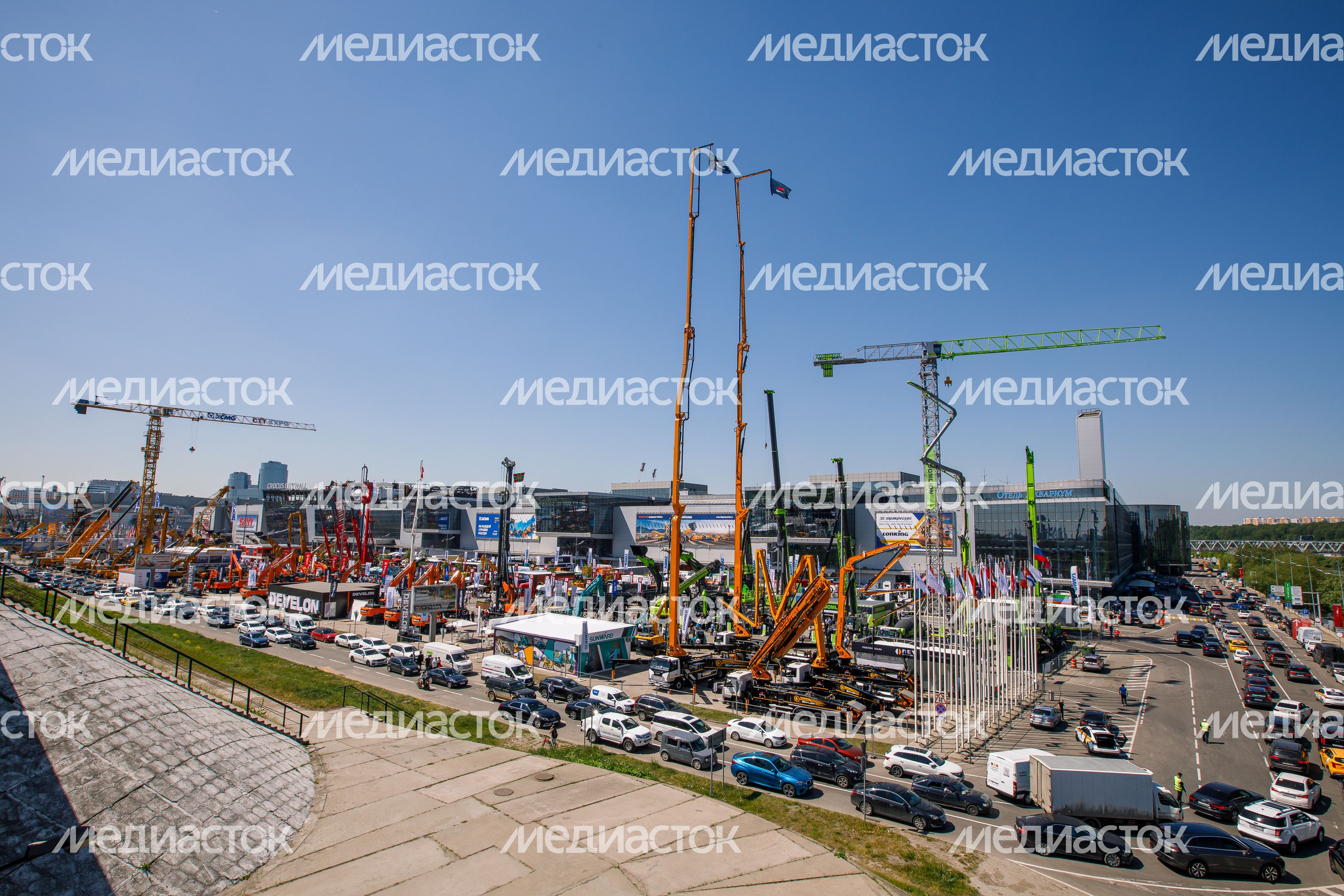 Выставка строительной техники и технологий CTT EXPO в красногорском МВЦ «Крокус Экспо»
