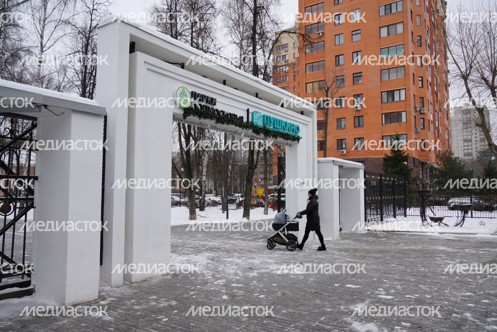Проверка Губернатором Центрального парка культуры и отдыха в Пушкино