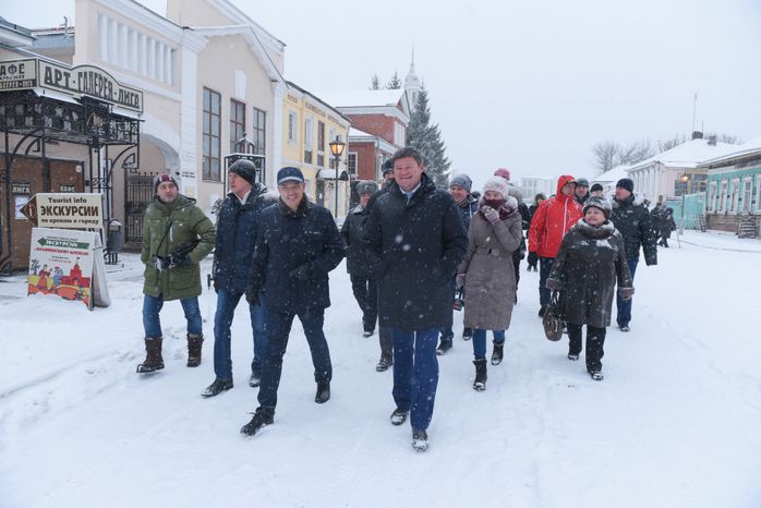 Открытие пешеходной зоны «Житная площадь» в Коломне