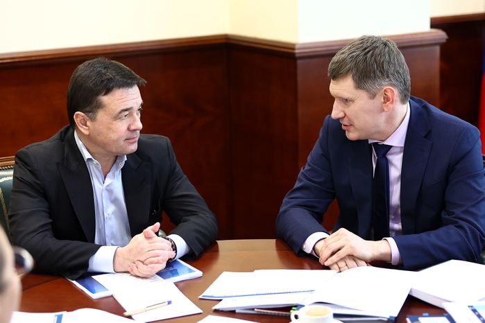 Встреча губернатора и министра​ экономразвития РФ