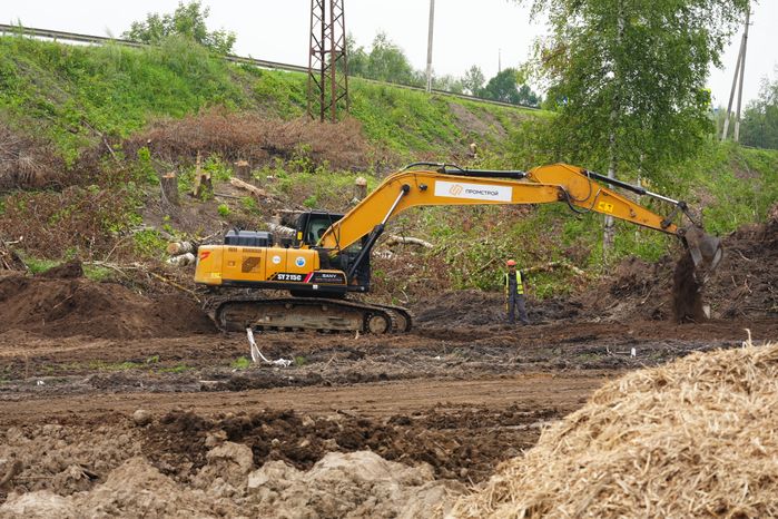Строительство нового Рогачевского моста в Дмитровском округе
