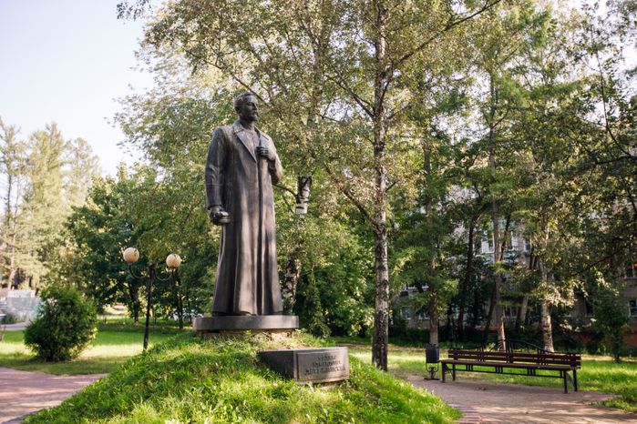 Дзержинский. Памятник Ф.Э. Дзержинскому