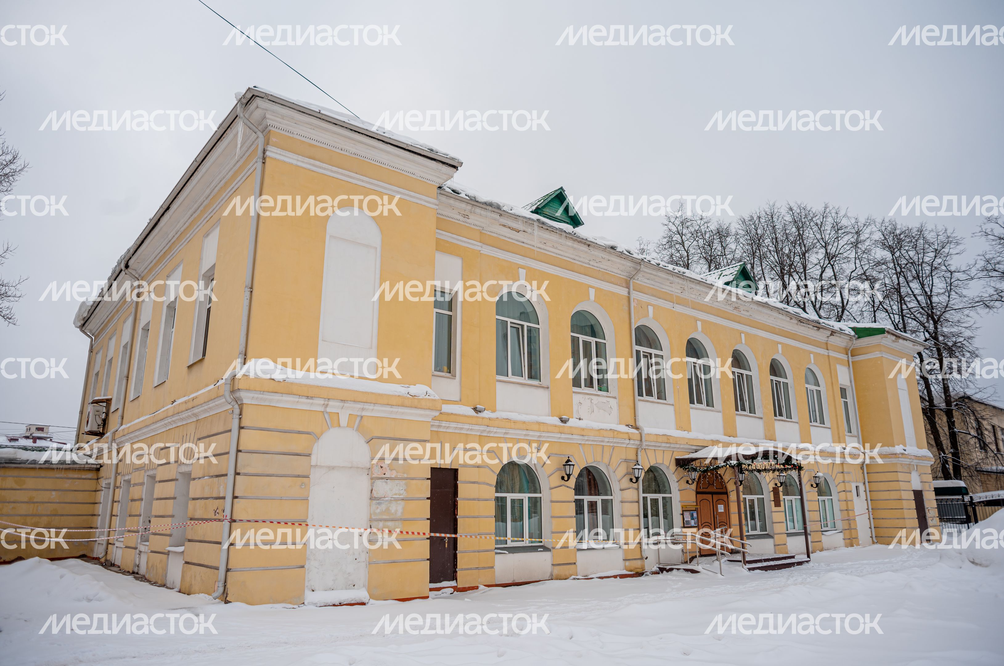 Зимние виды города Солнечногорск