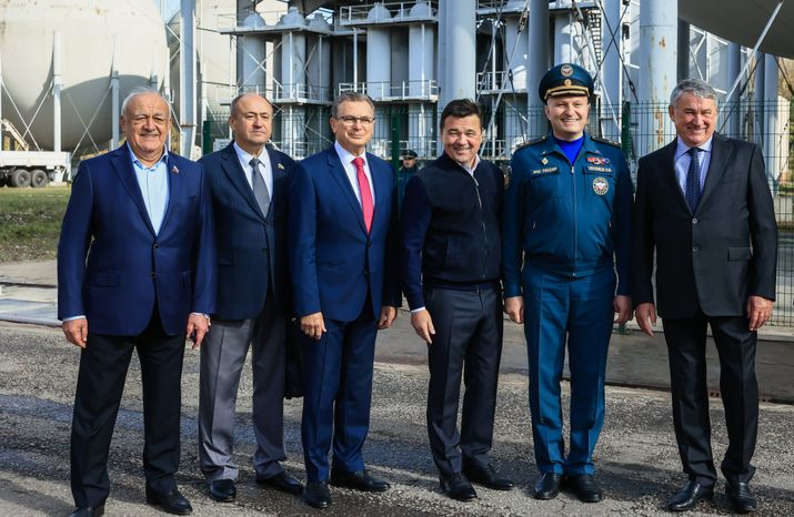 Открытие Всероссийской тренировки по гражданской обороне с участием Андрея Воробьева