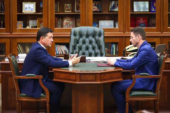 Рабочая встреча Губернатора Подмосковья с Председателем Московской областной избирательной комиссии