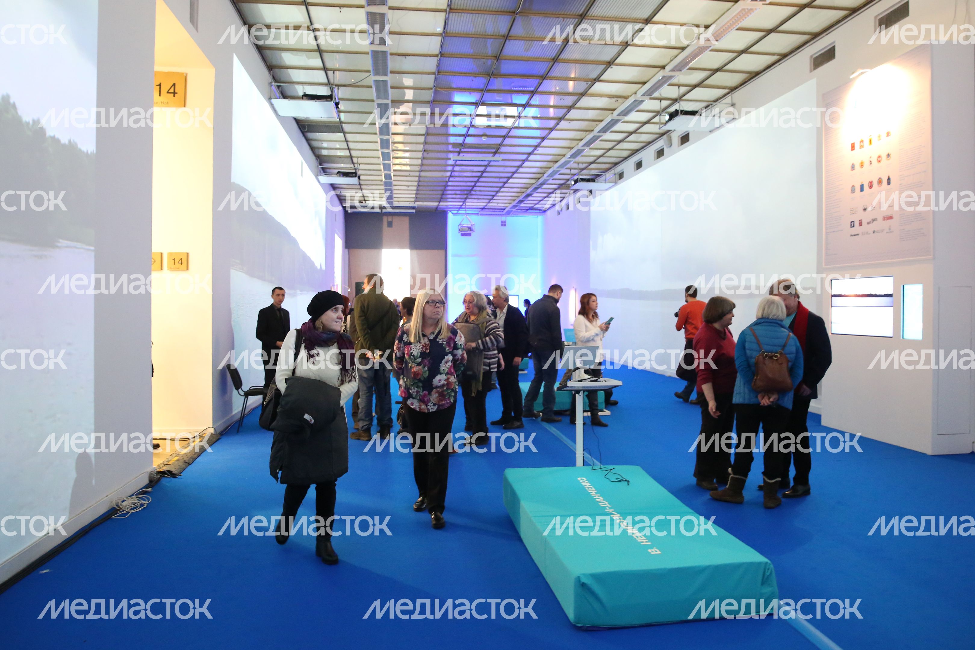 Открытие выставки «Первозданная Россия» в ЦДХ