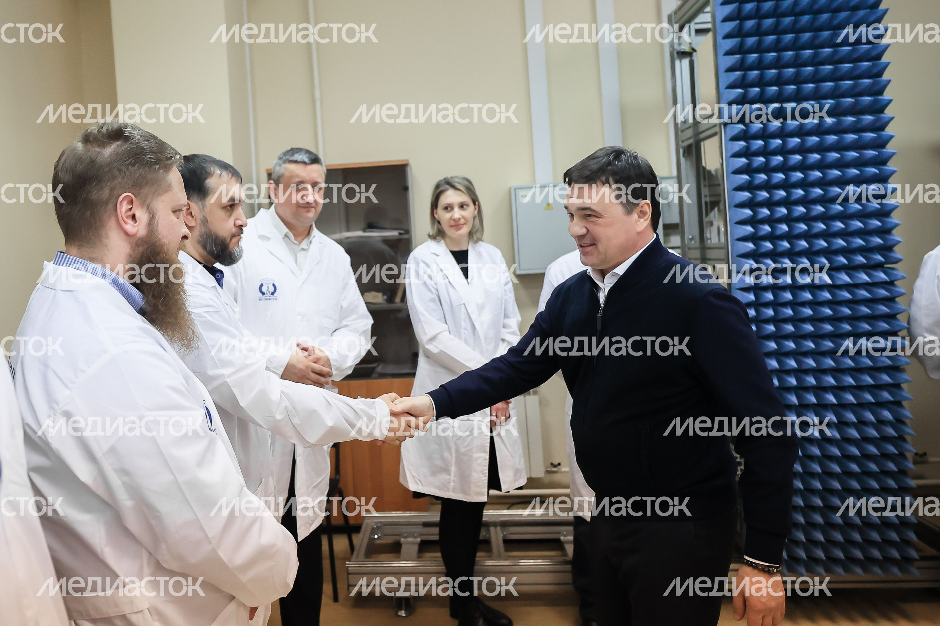 Губернатор на предприятии «ВНИИФТРИ» в Солнечногорске​