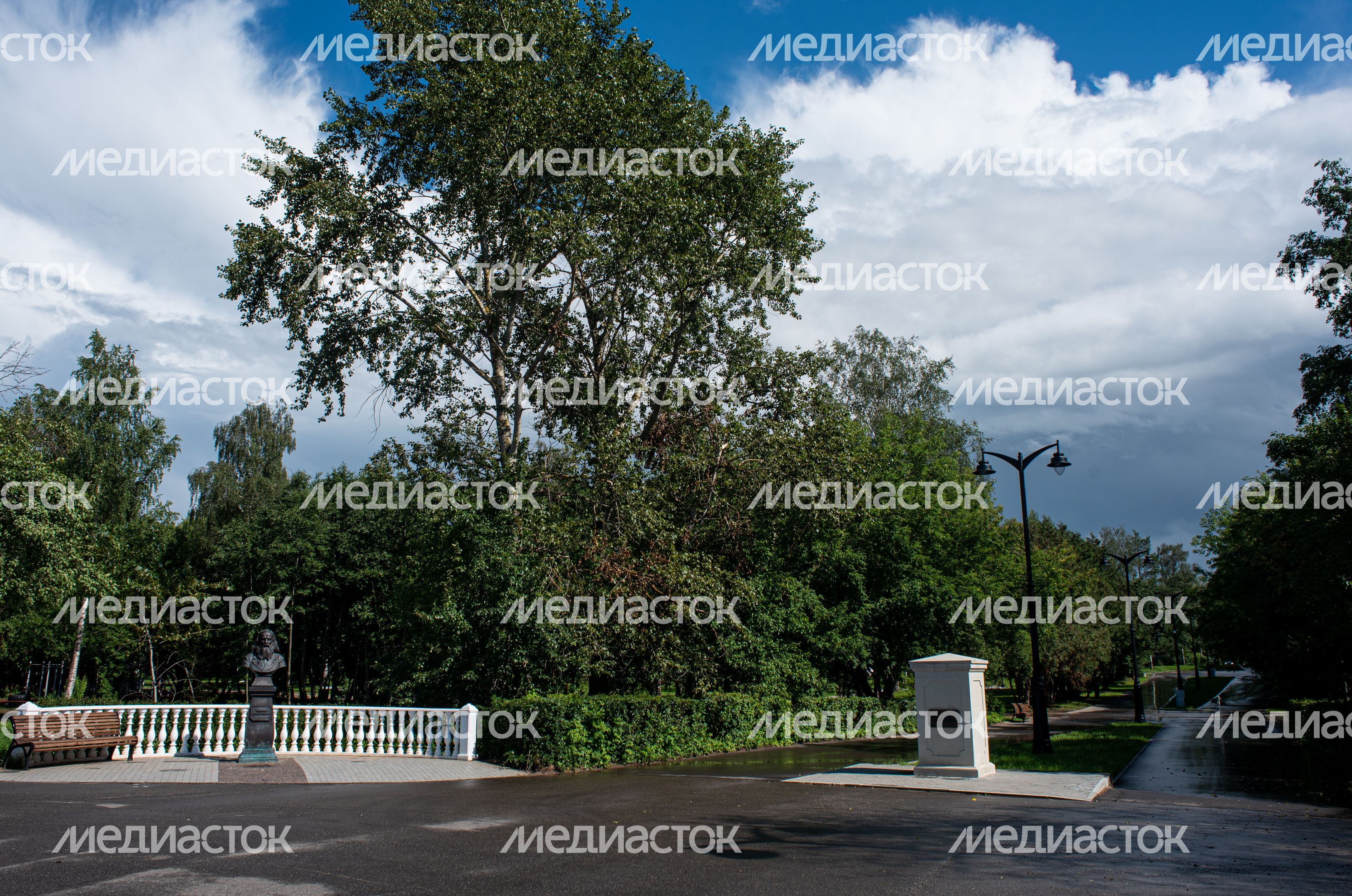 Летние виды города Дубна