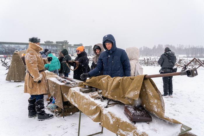 Военно-историческая реконструкция Битвы за Москву в Одинцовском округе