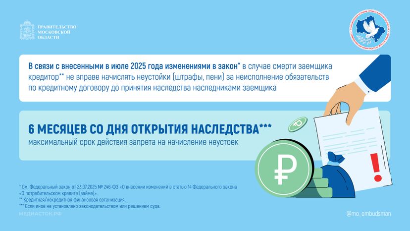 Пени по кредиту после смерти горизонталь 03