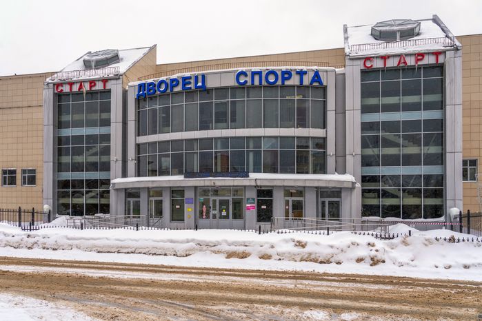 Зимние виды поселка Шаховская