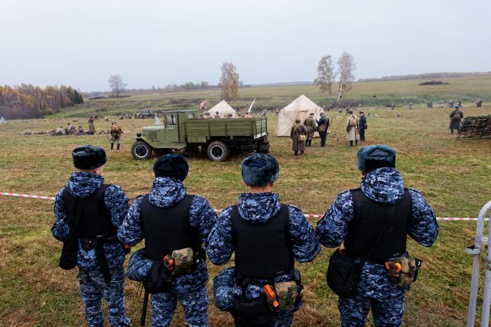 Военно-исторический фестиваль «Москва за нами. 1941 год» на Бородинском поле