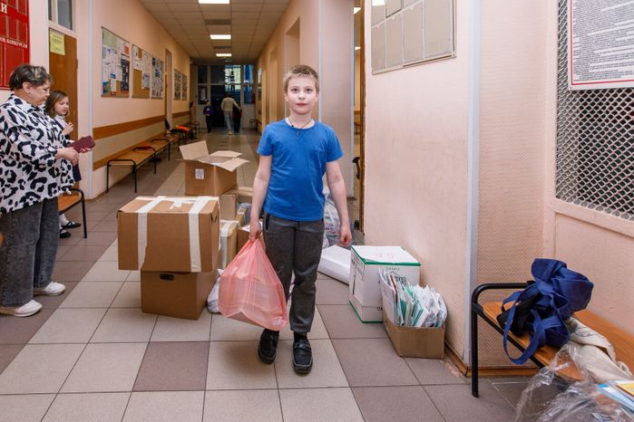 Химки. День добрых дел в СОШ «Наследие»