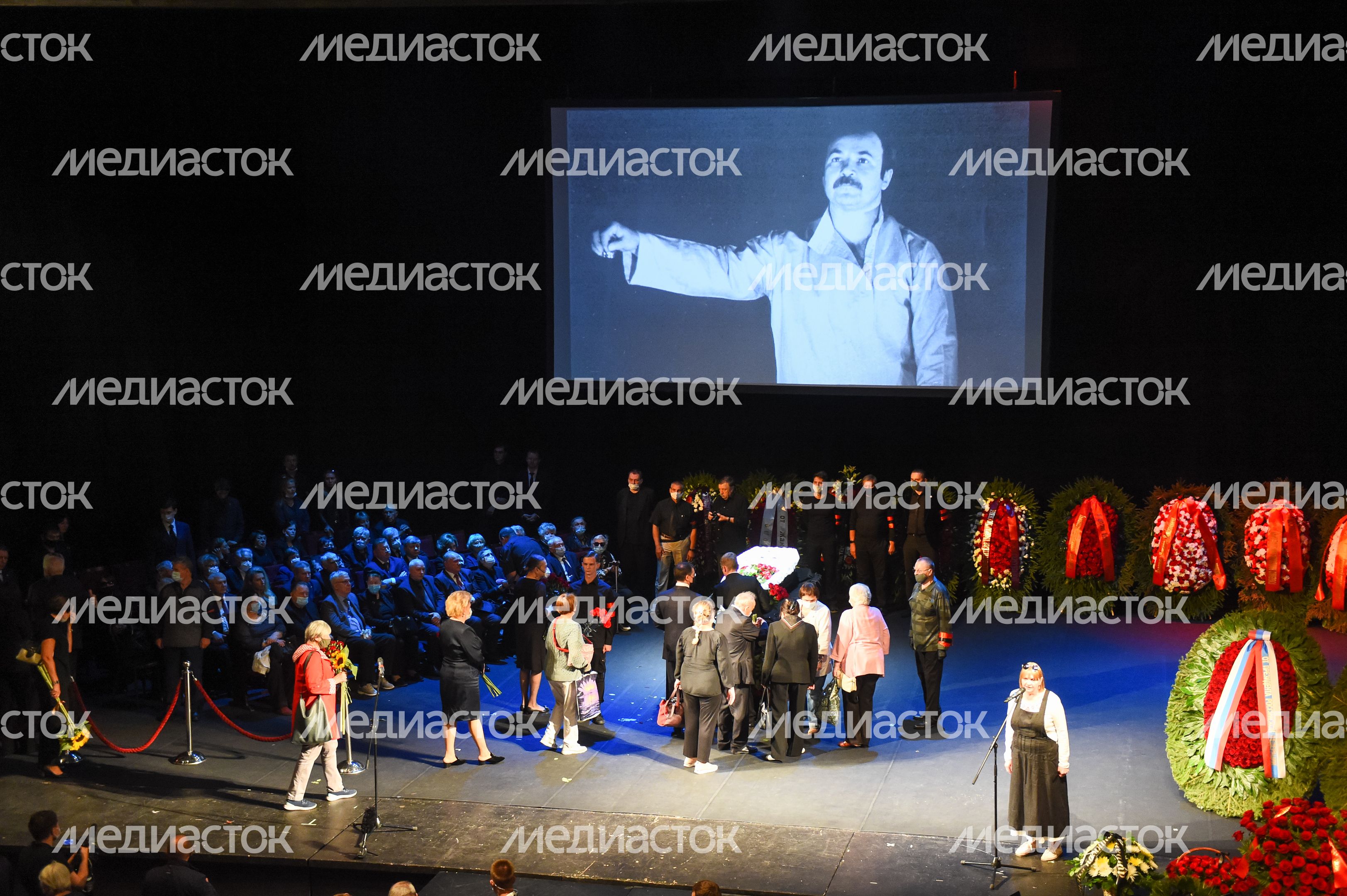 Церемония прощания с Николаем Губенко