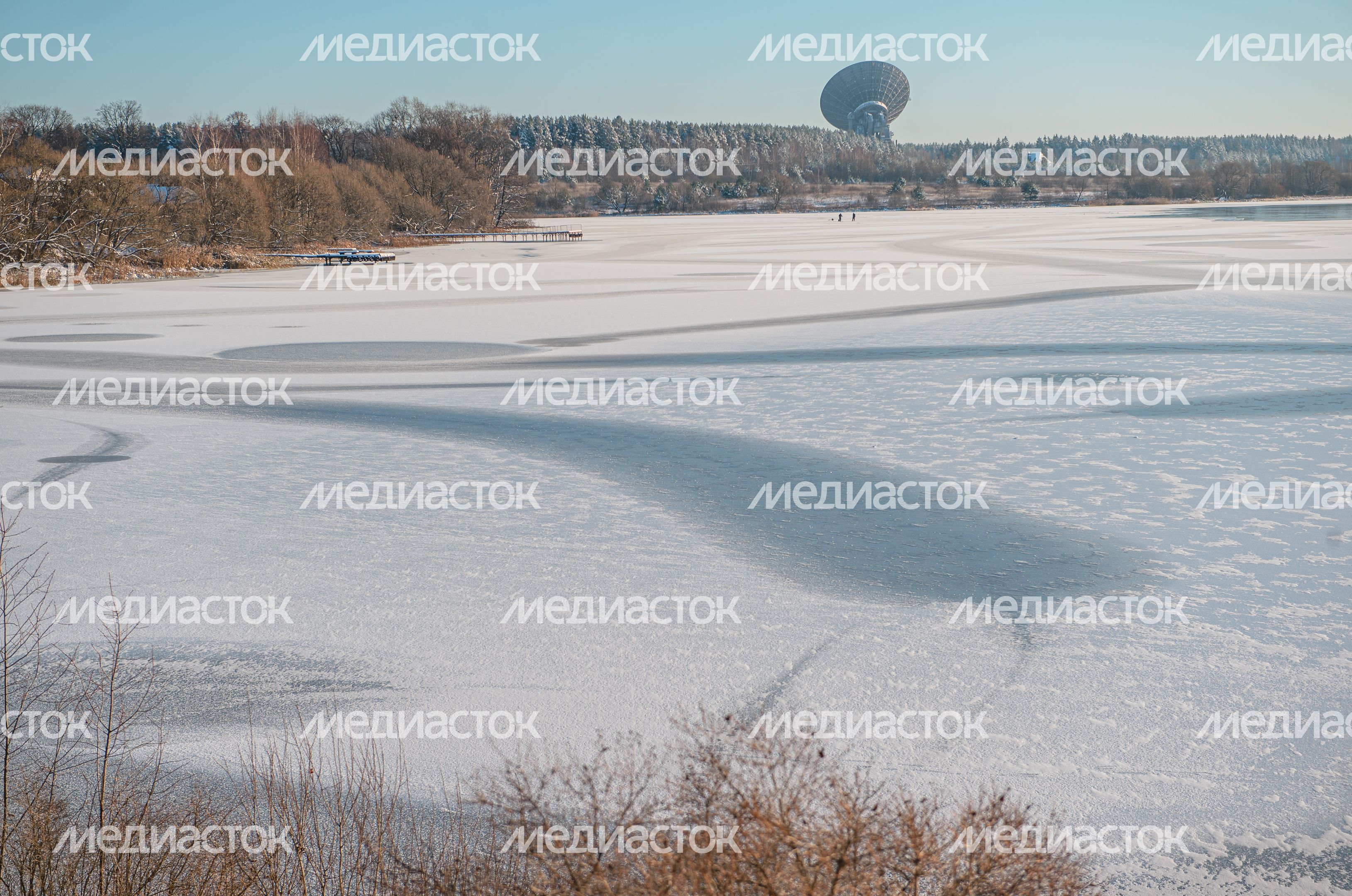 Зимние виды города Калязин
