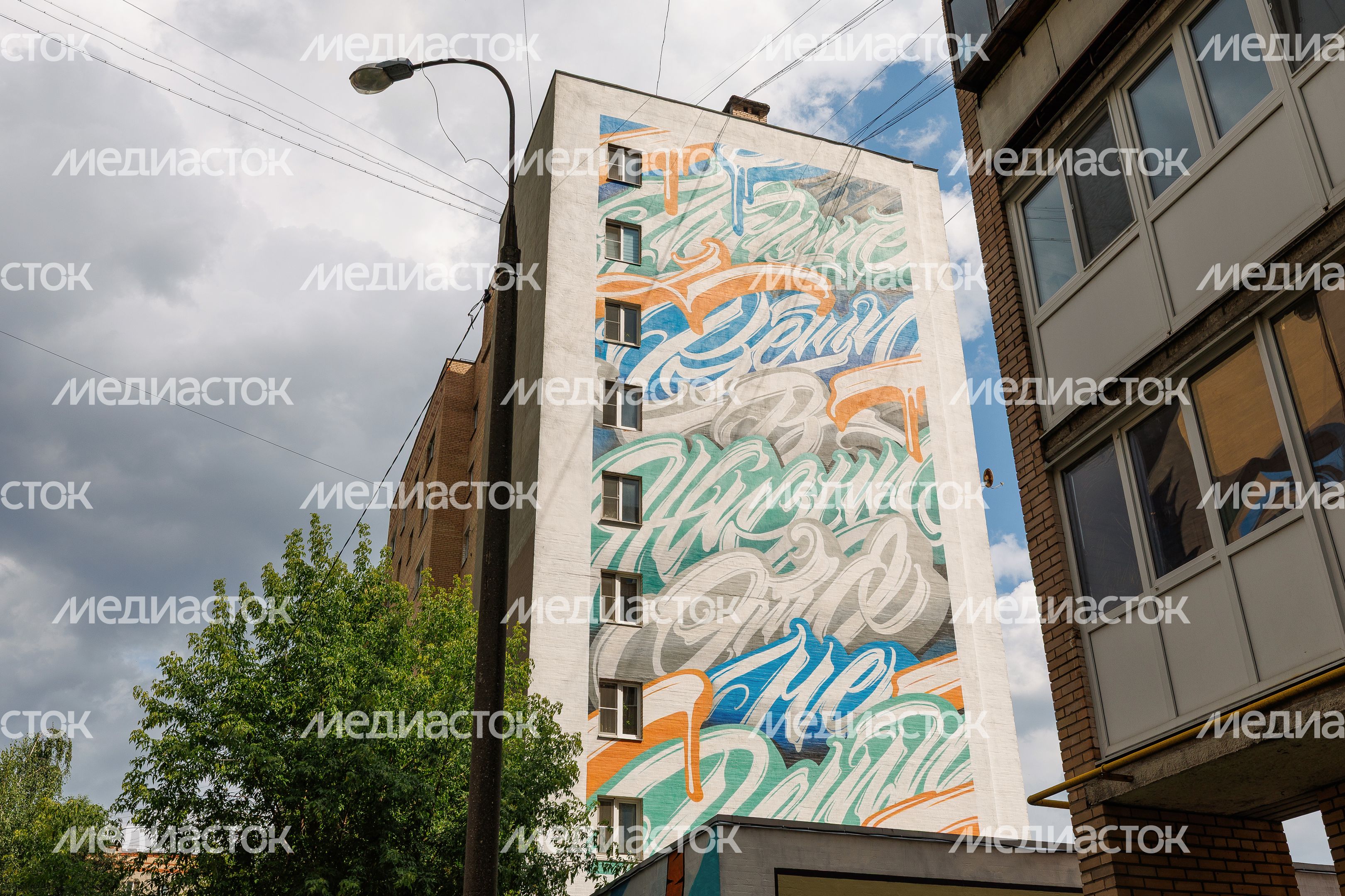 Муралы в Железнодорожном, Балашиха