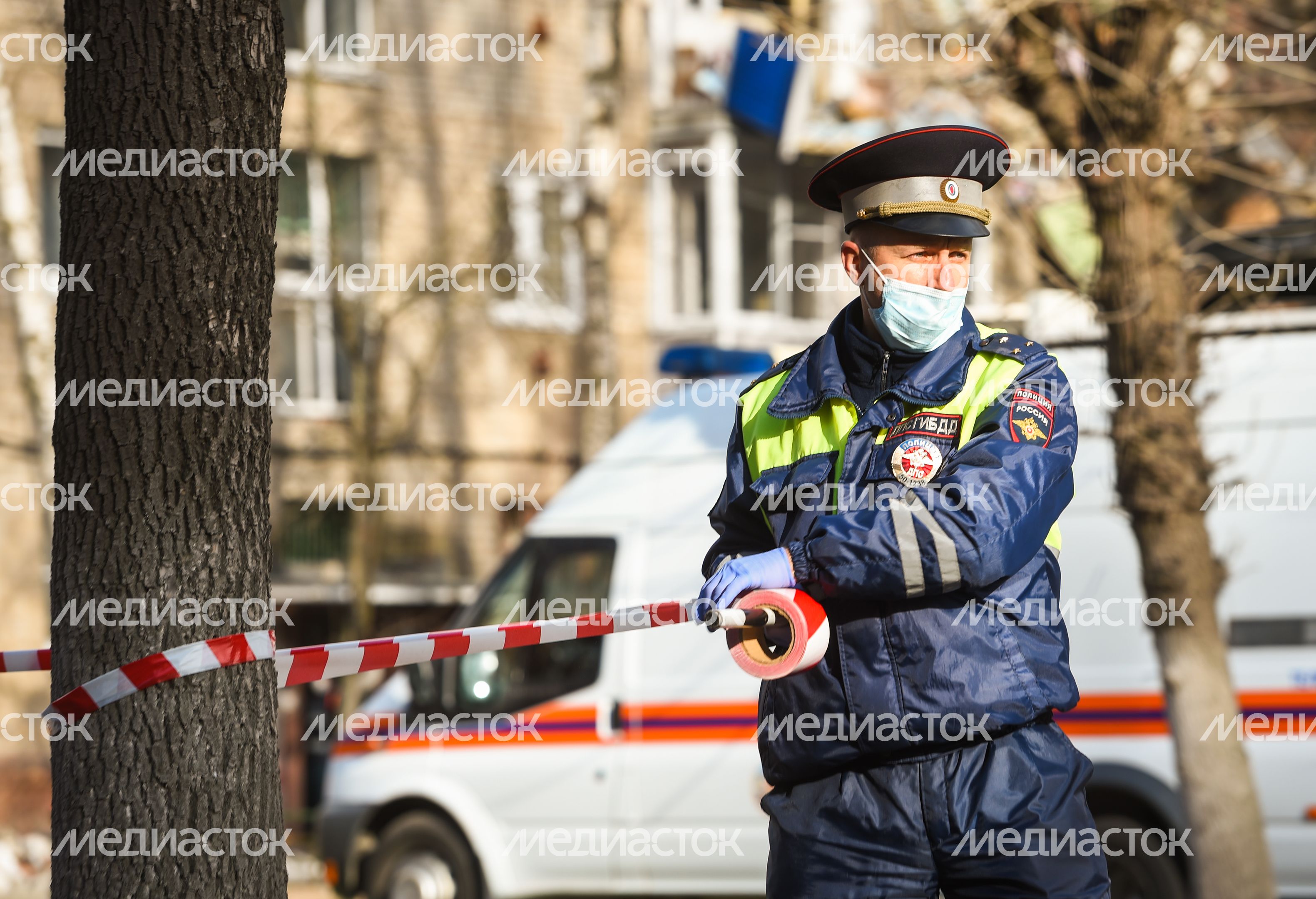 Кадры с места взрыва газа в многоквартирном доме в Орехово-Зуеве