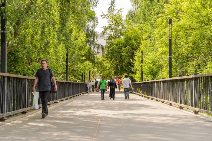 Мост Влюбленных в Балашихе