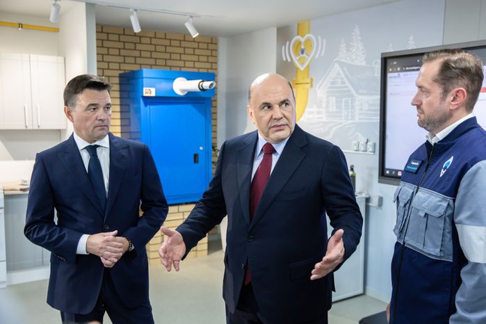 Встреча Губернатора Андрея Воробьева и Председателя Правительства РФ Михаила Мишустина