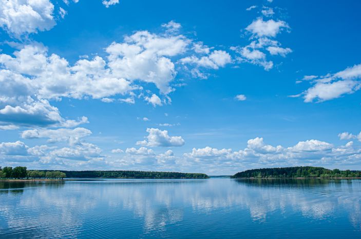 Весенние виды города Руза