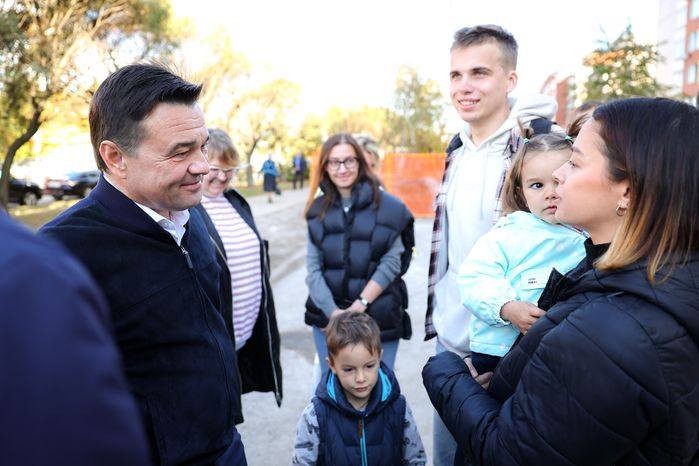 Осмотр новой котельной и реконструируемого участка теплосети в Королеве Губернатором Подмосковья