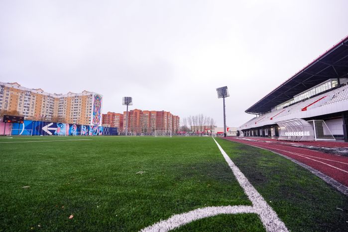 Стадион обновленного спорткомплекса "Орион" в Балашихе