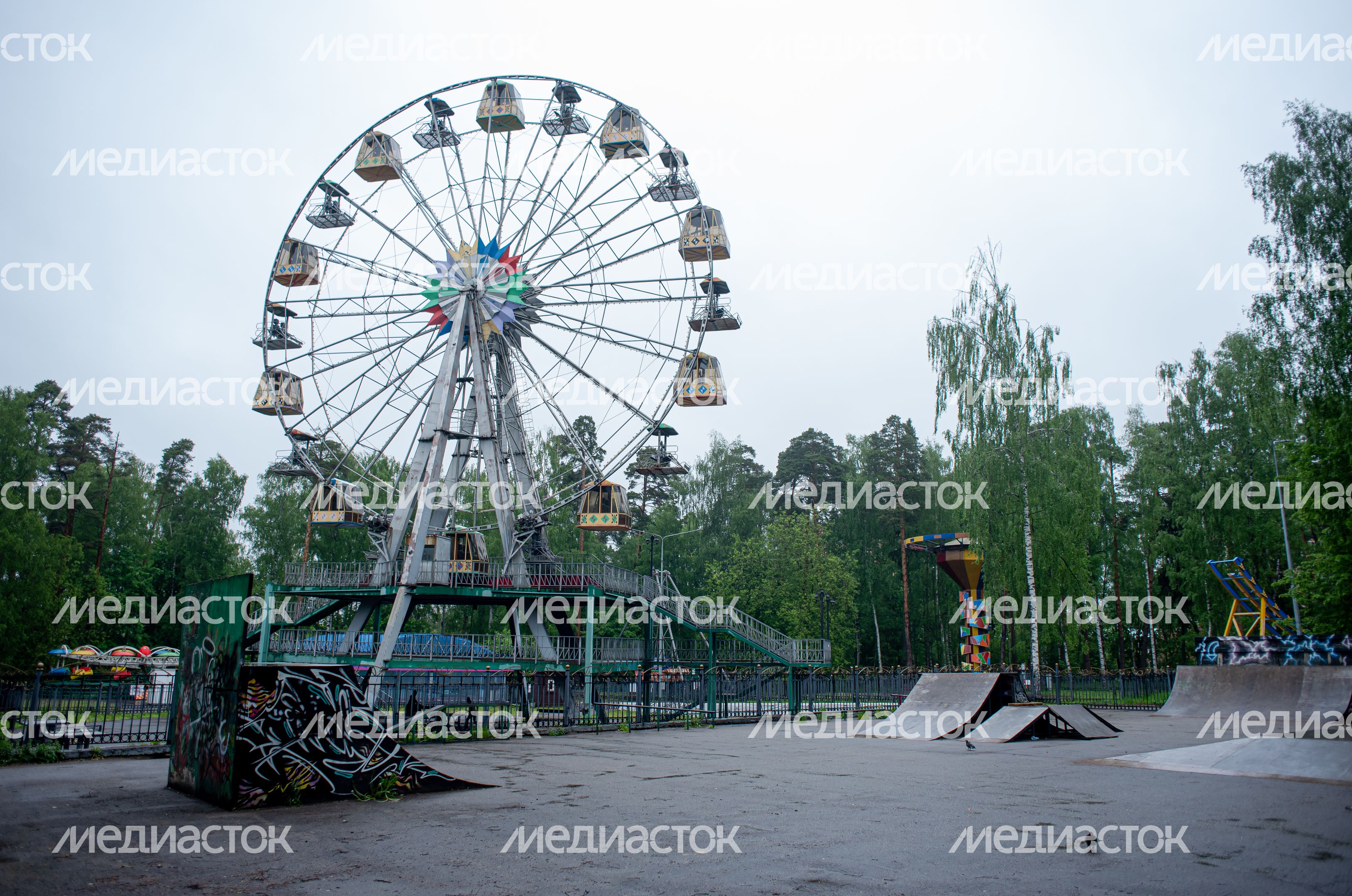 Летние виды города Ногинск