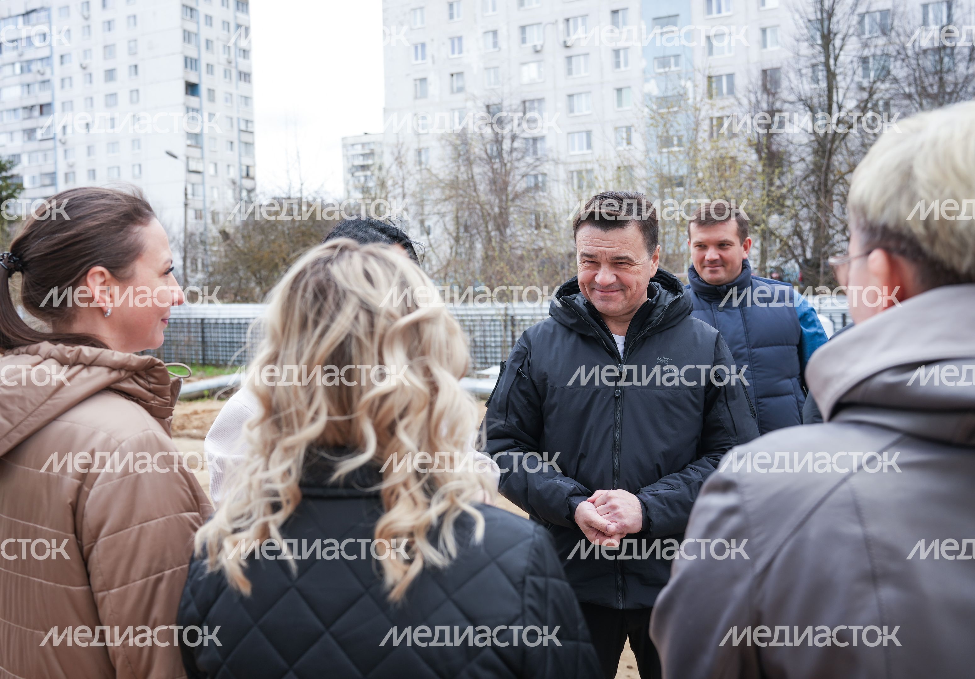 В Лобне продолжается строительство нового здания поликлиники №1