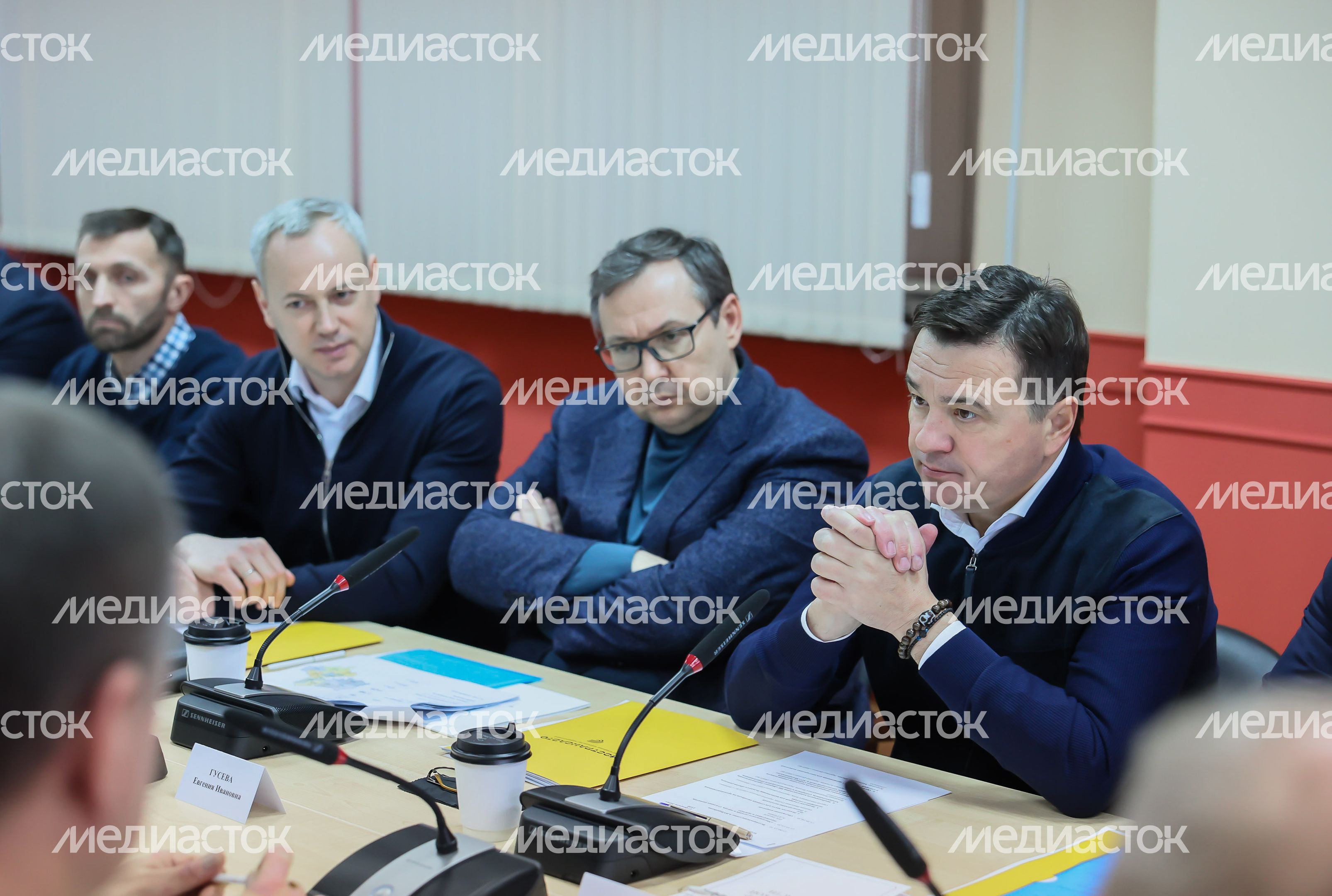 Андрей Воробьев посетил подразделение "Мострансавто" в Истре