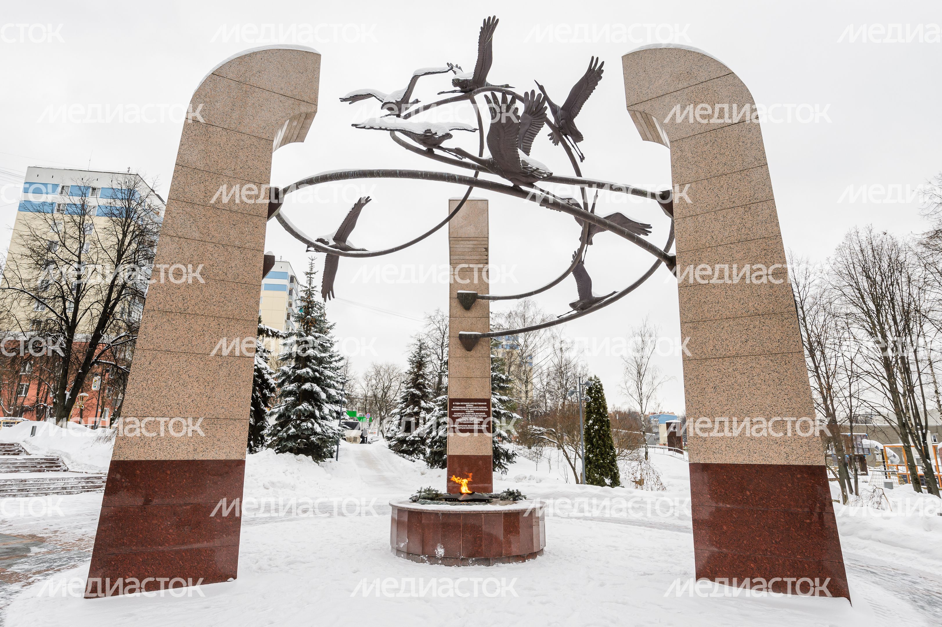 Видное. Аллея Славы