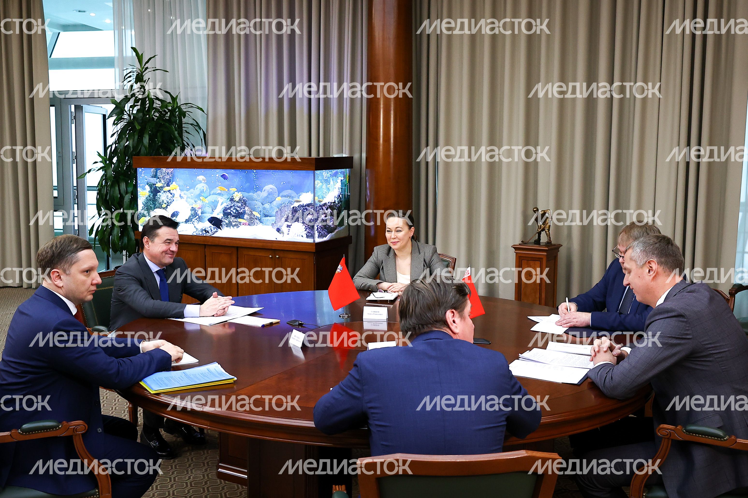 Встреча Губернатора Московской области с Послом Республики Беларусь в РФ