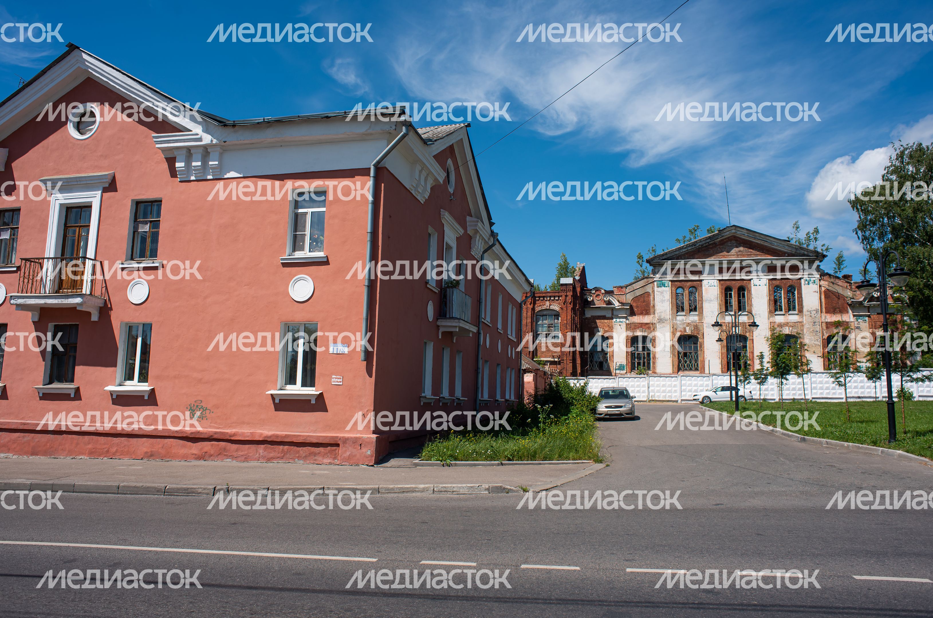 Летние виды города Серпухов
